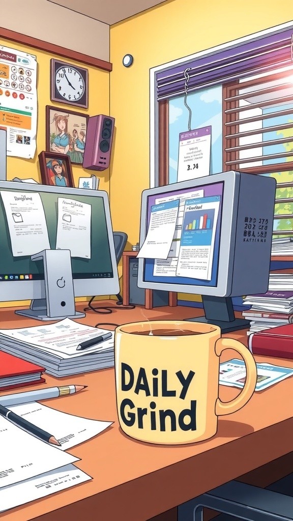 The Daily Grind: A Comedic Take on Office Life