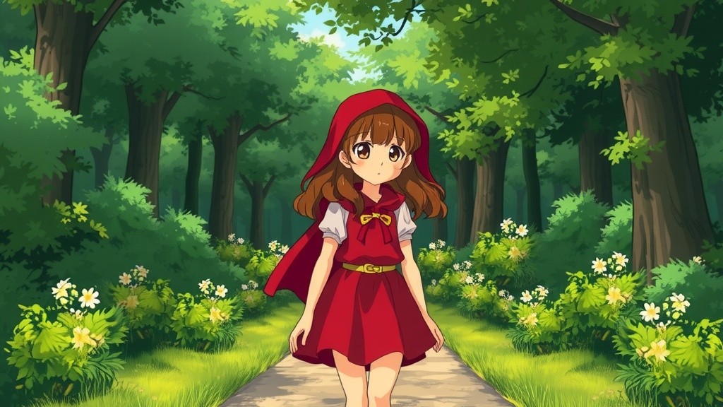 A Kind Encounter in the Forest