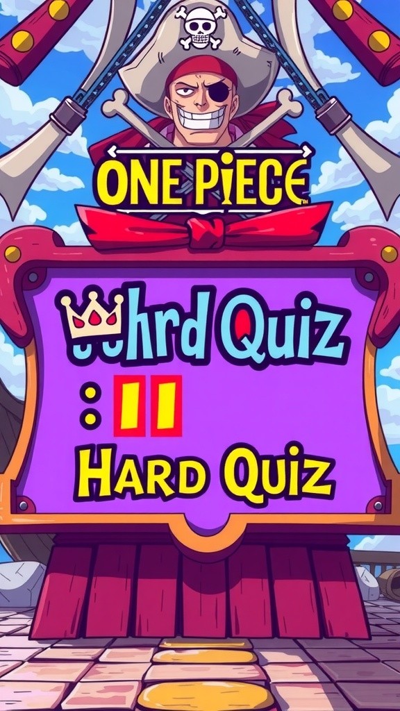 One Piece Hard Quiz: Are You a True Pirate?