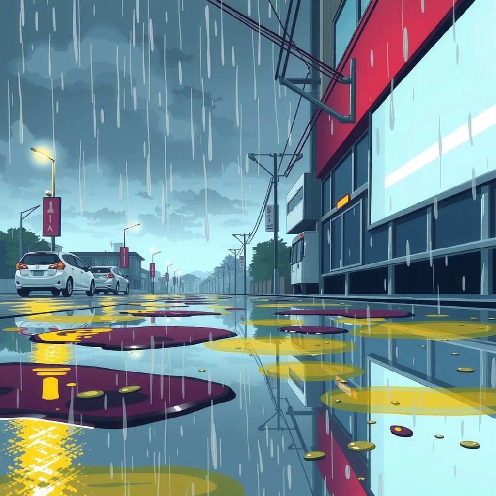 Dancing in the Rain: A Boy's Melody