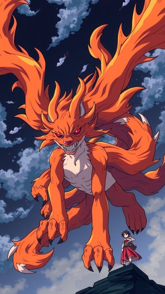 The Tragic Origin of Naruto Uzumaki: Nine-Tails and a Boy's Struggle