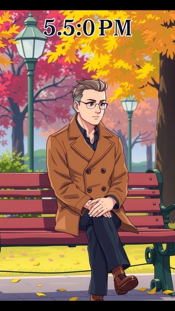 The Man at the Bench: A Mysterious Encounter