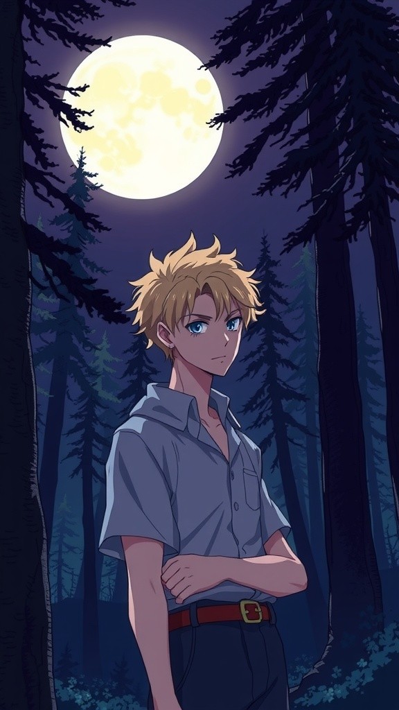 The Enchanted Map Under the Moonlight