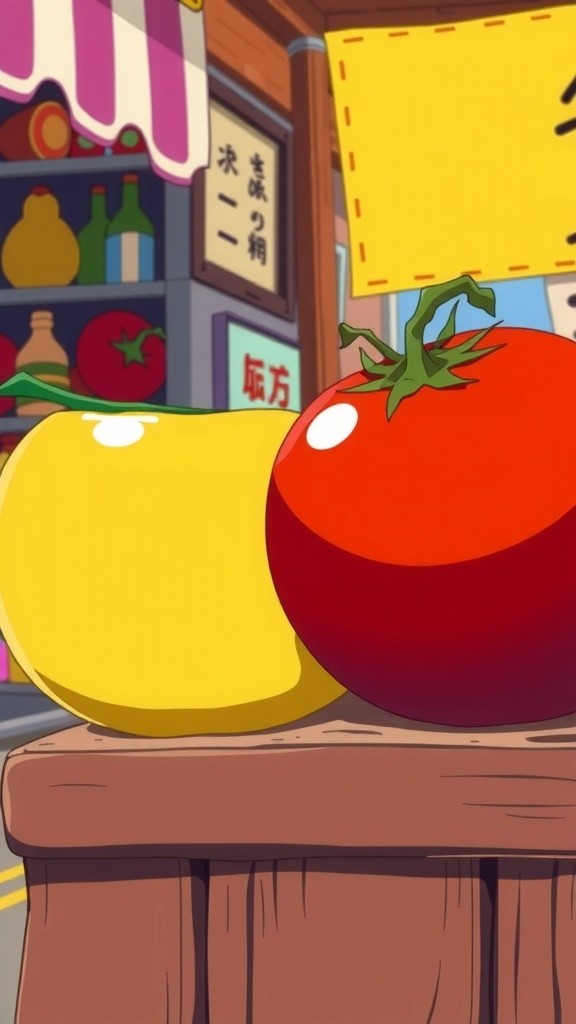 Apple aur Tomato ki Dosti