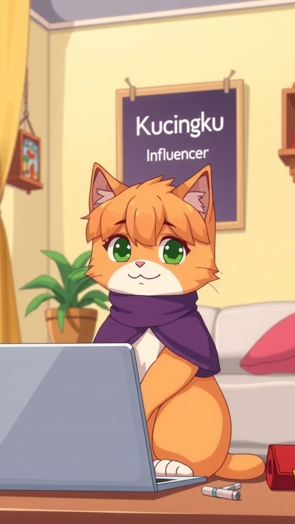 Kucingku Jadi Bintang, Aku Cuma Staff!