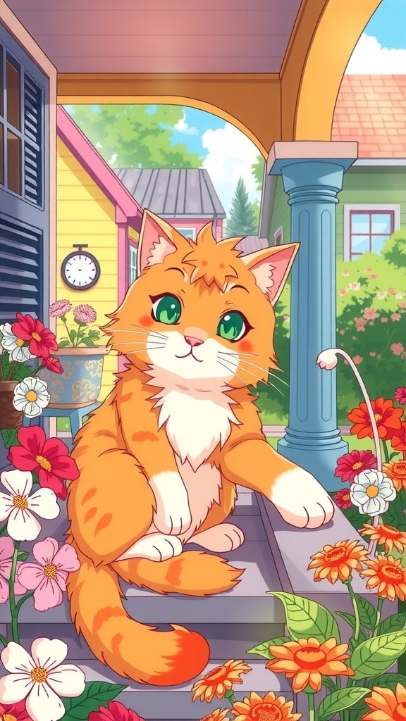 Cat Builds a House and Girl Creates a Shop for Brother