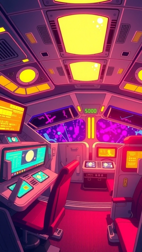 Galactic Rush: The Neon Train Chronicles