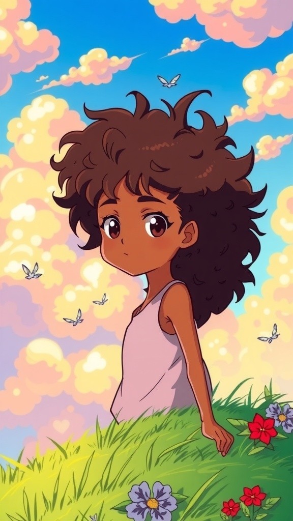 Luna's Sky Adventure with Cloud Creatures