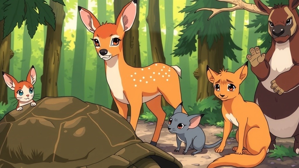 The Clever Plan to Save the Turtle: A Tale of Friendship and Strategy