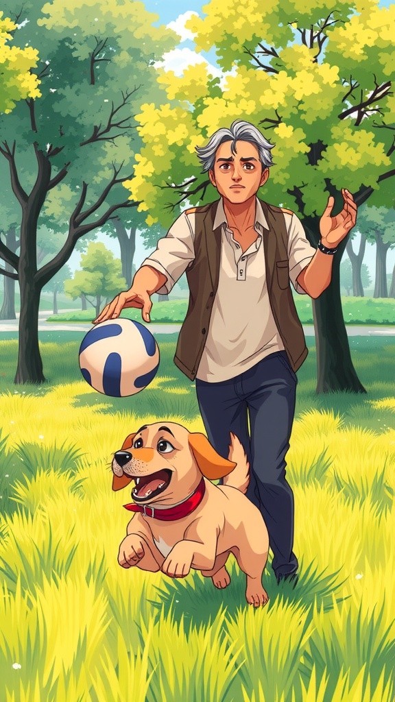 A Dog's Compassion: From Fetch to Friendship