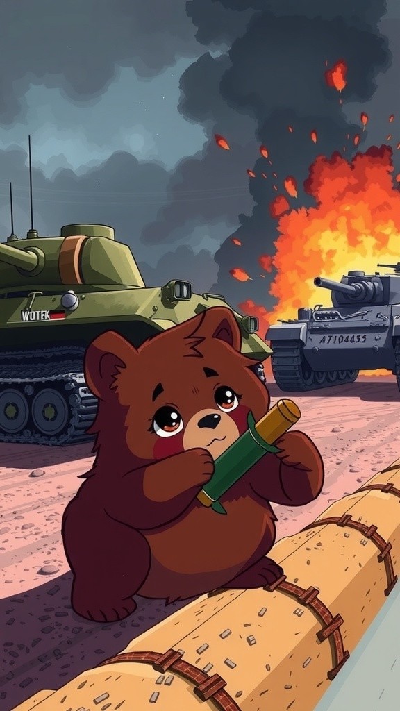 A Bear's Service in WW2