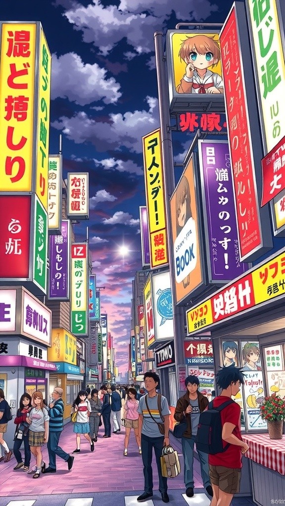 A Girl in Tokyo Talks to Her Boyfriend
