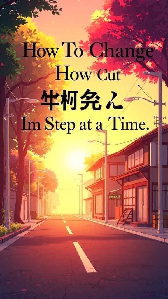 One Step to a New Life: A Journey of Change