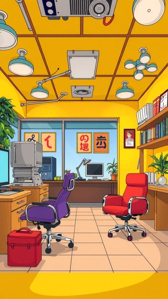 Dwayne's Humorous Office Battle: A Funcaricature