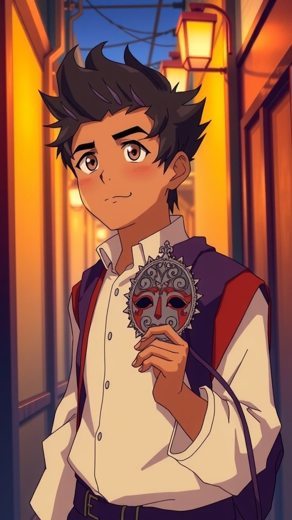 Temporal Gamble: The Mask of Time