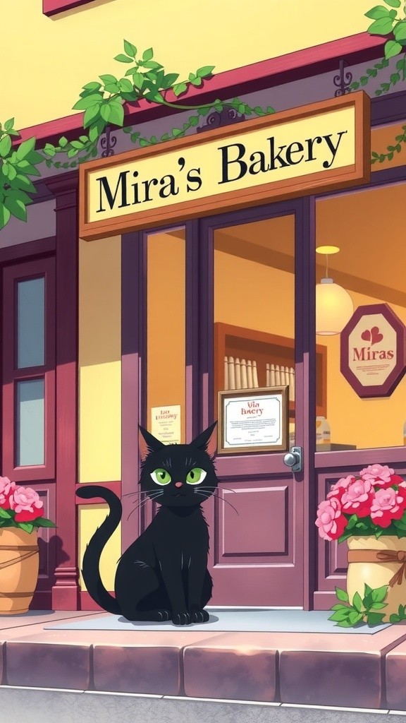 The Guardian Cat of Mira's Bakery