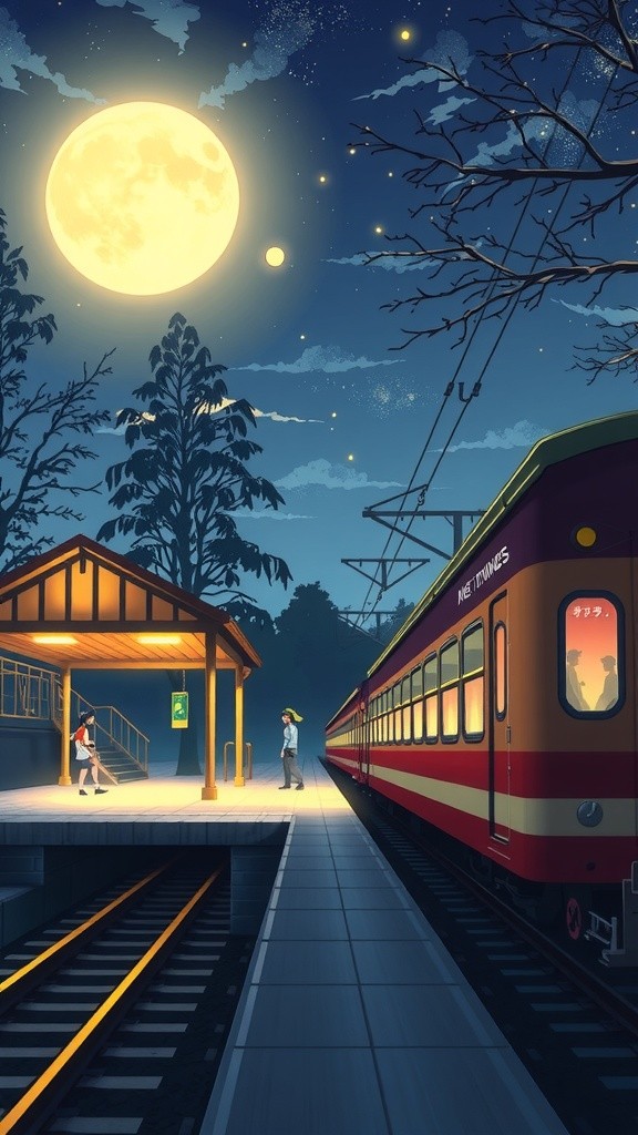 Farewell at the Station: A Night of Longing
