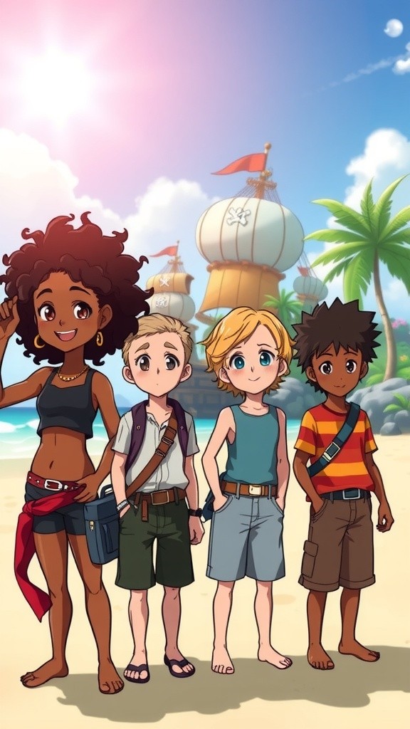 Treasure Hunt on Pirate Island!