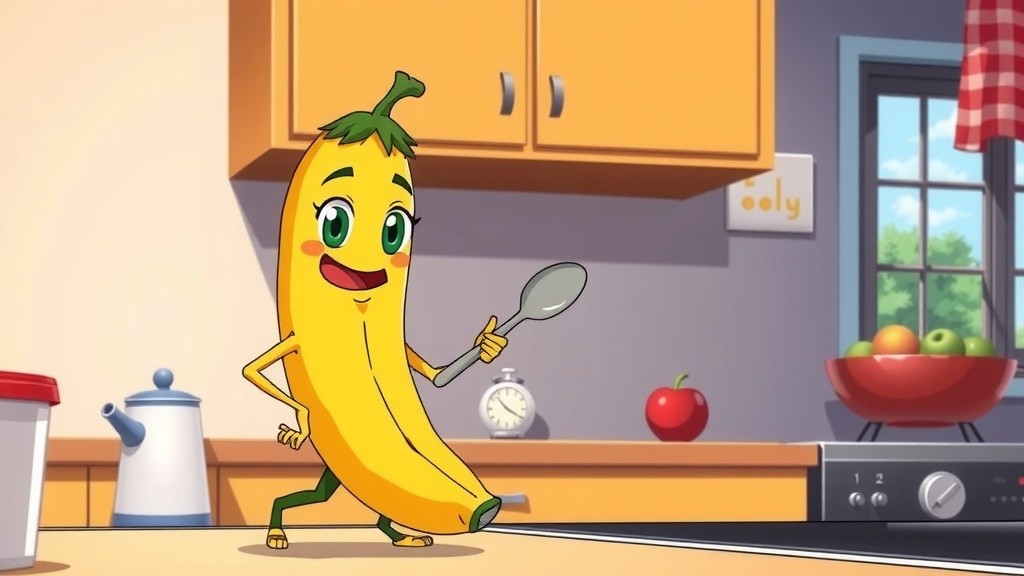 Benny the Brave Banana: Hero in the Kitchen!
