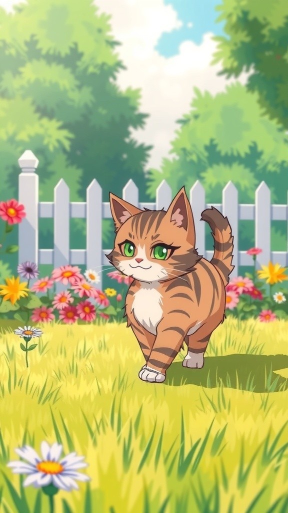 A Stray Cat's New Home