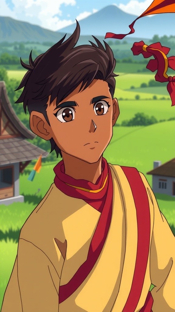 Golu and the Magical Kite: A Joyful Return to the Village