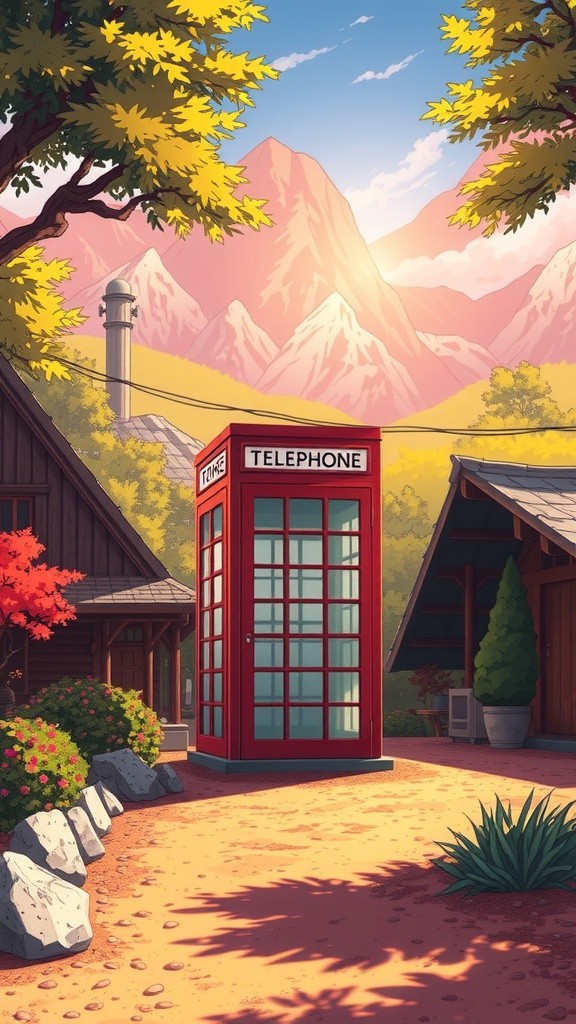 Kakek dan Telepon Umum Pertama di Desa