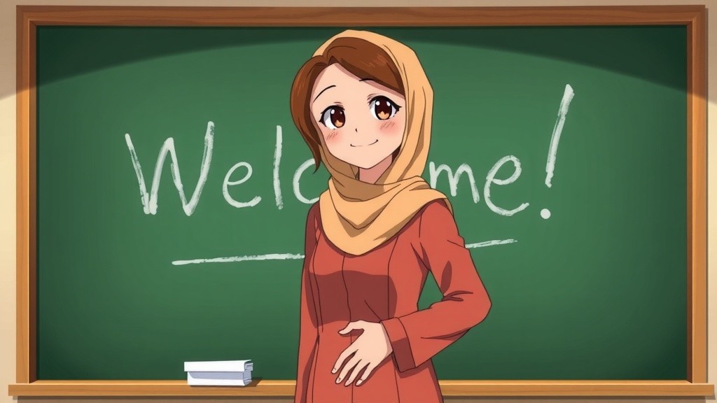 ترحيب بتلاميذ الصف السادس في العام الدراسي الجديد