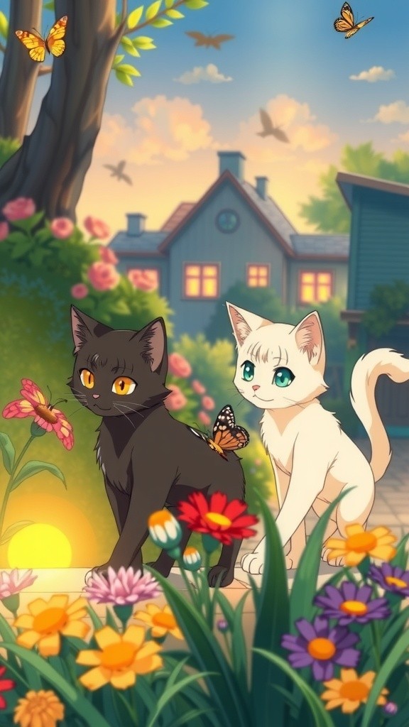 Milo and Luna's Kindness Under the Stars