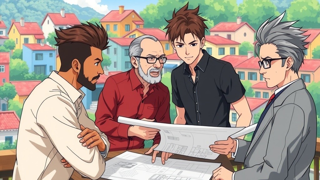 The Four Friends' Big Help