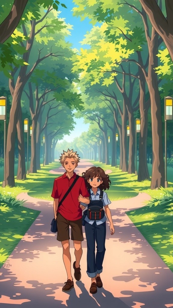 A Joyful Walk with Coffee
