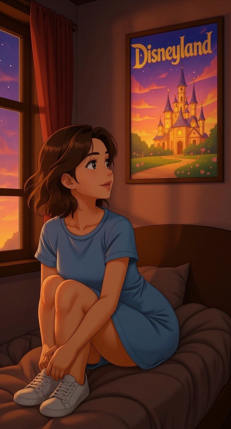 Ayesha's Magical Day at Disneyland