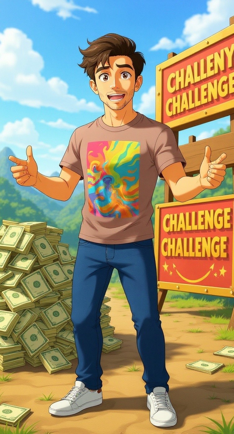 Last to Leave the Circle Wins $100,000 with CRAZY Challenges!