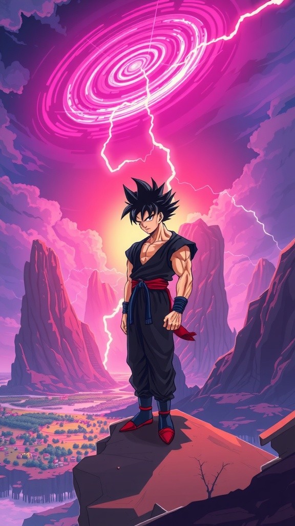 Goku Black's Destructive Invasion of All Anime Worlds