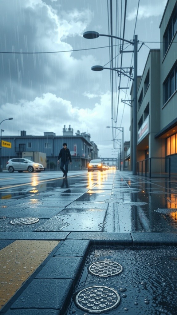 Shattered Romance: Love in the Rain