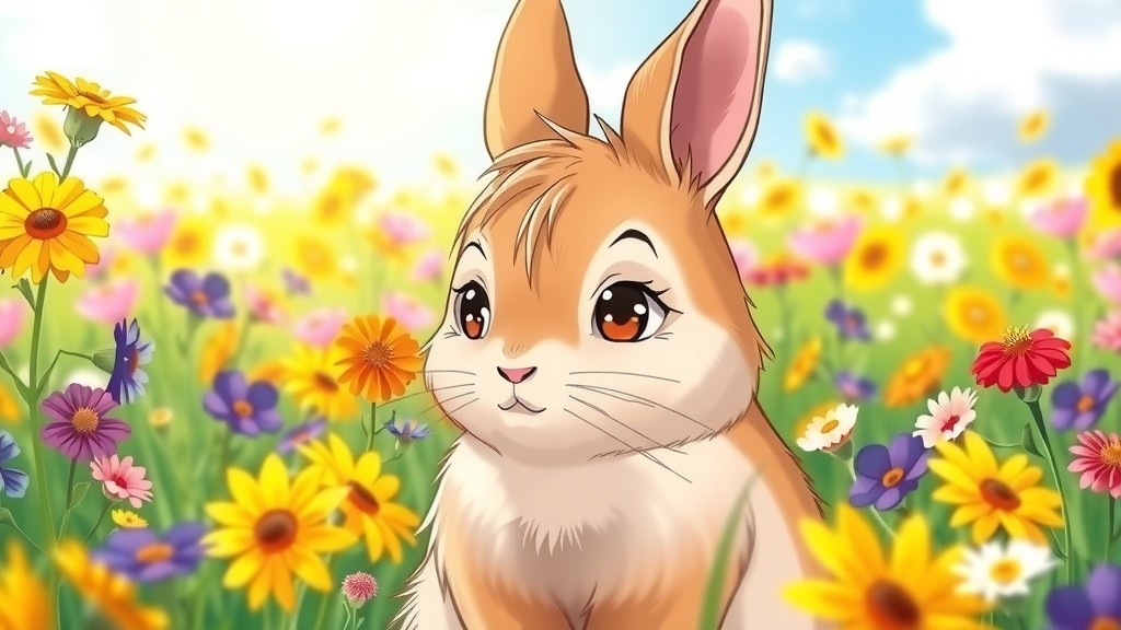 Benjamin the Brave Rabbit's Adventure