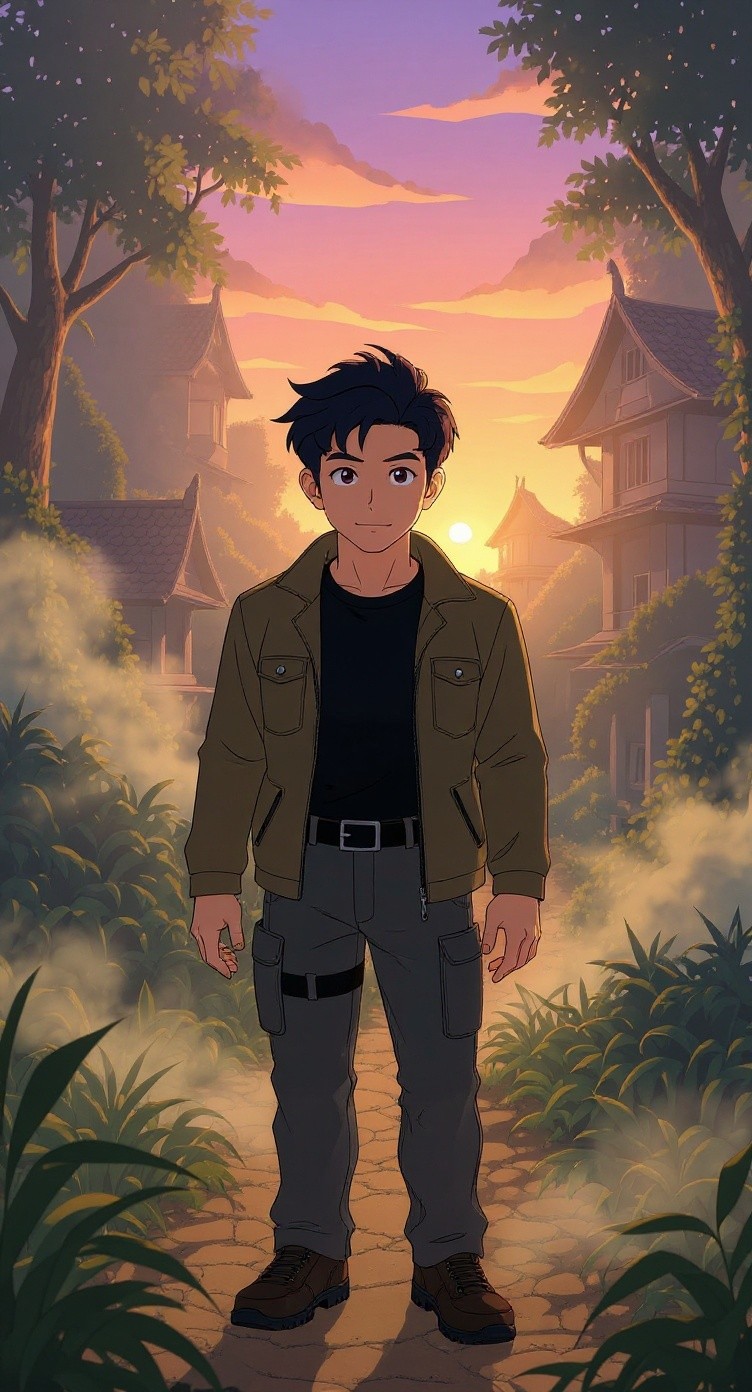 Kaito's Journey into the Secrets of the Village