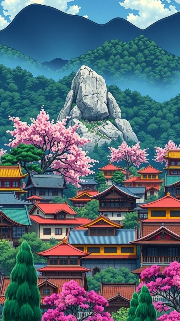 The Real Village Behind Konoha in Naruto