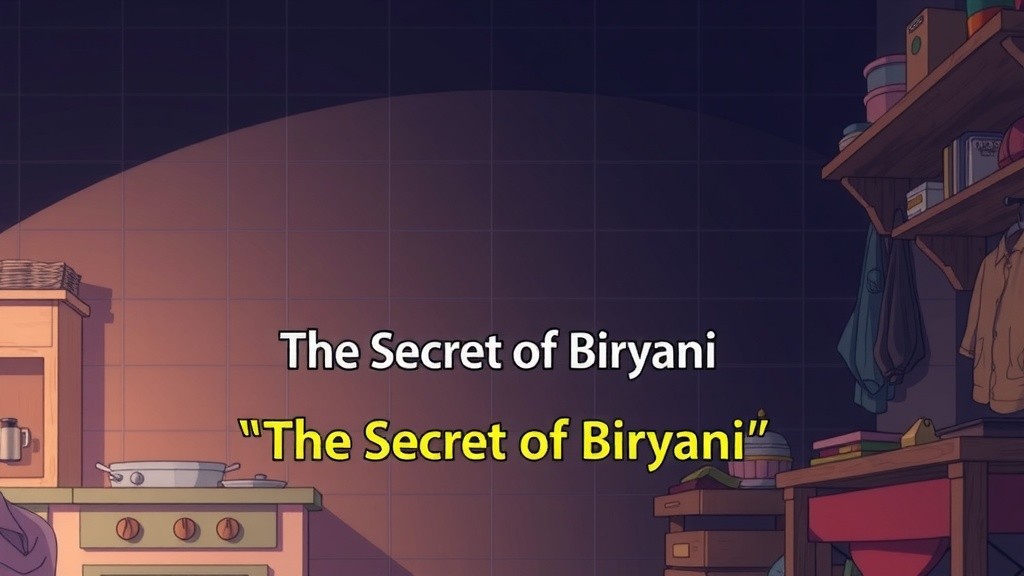 बिरयानी का अधूरा सपना