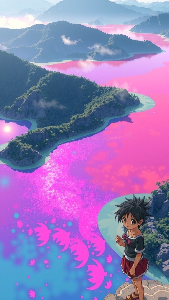The Lake of Colors: A Tale of Gratitude