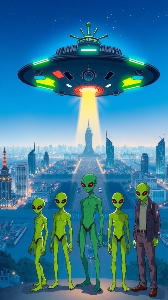 Superhero Showdown: Laser Eyes vs Alien Invaders in Mumbai!