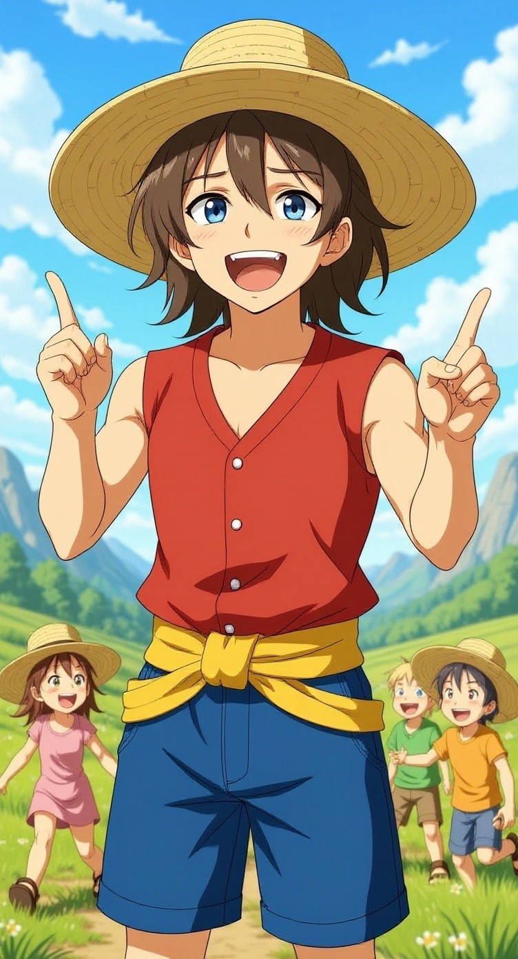 Luffy's Unique Laugh: A Straw Hat Special!