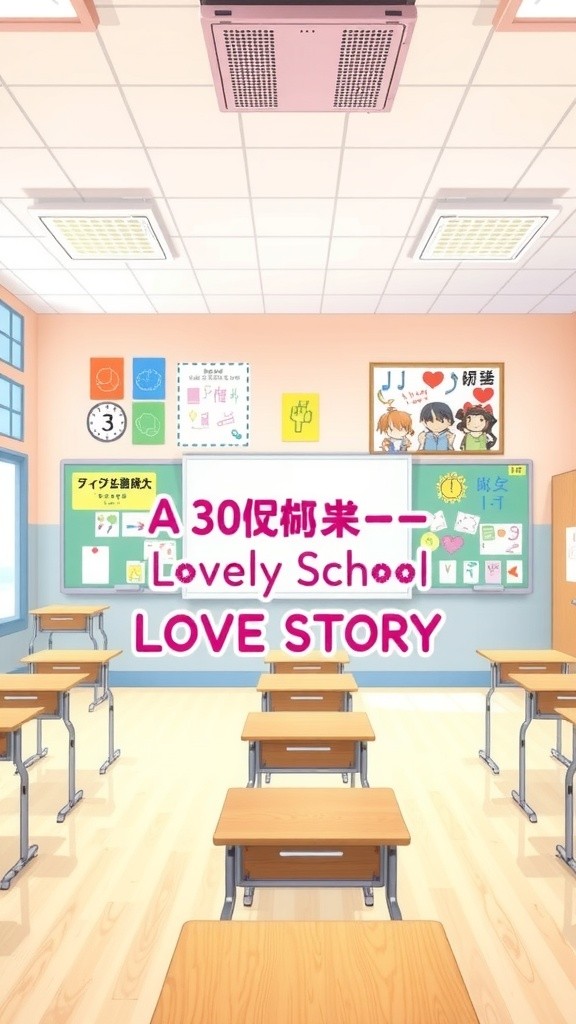 Pen Pals and Butterflies: A Cute School Love Story