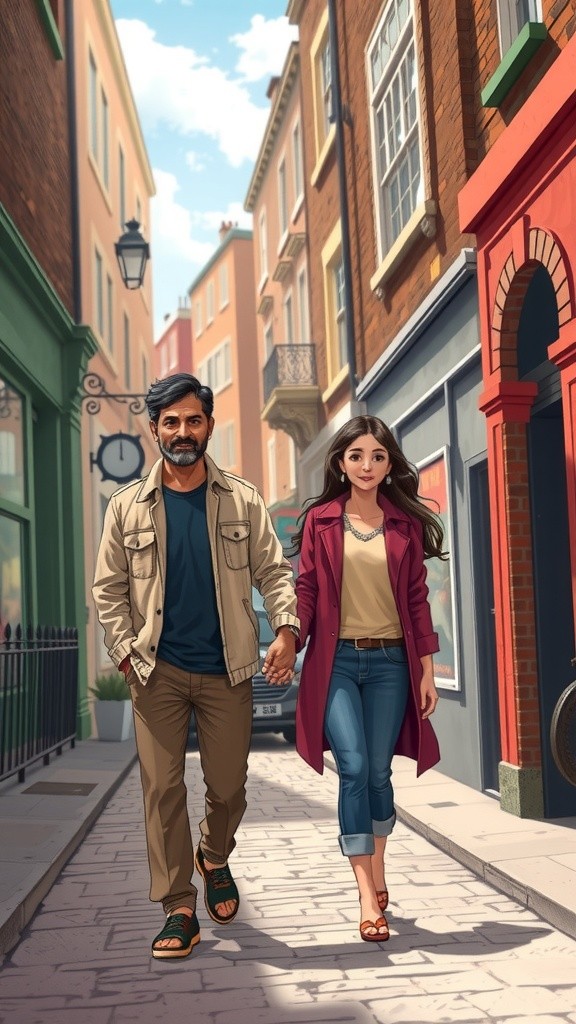 Virat aur Anushka London ki Galiyon mein Tea ka Maza