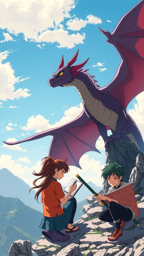 Dragon's Love for a Girl