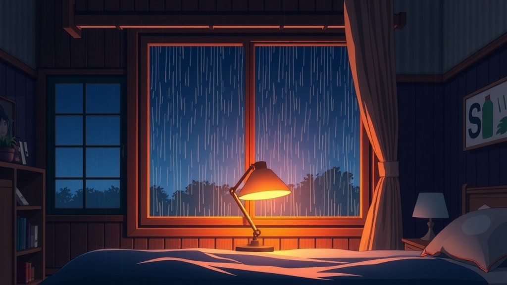 Whispers of Raindrops: A Cozy Reflection