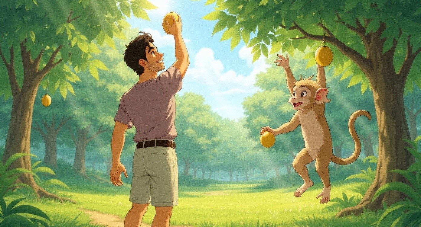 Sharing Mangoes: A Lesson in Friendship