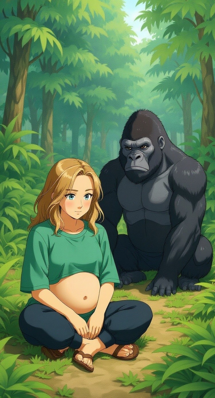 Pregnant Lady and Gorilla: Survival in the Jungle
