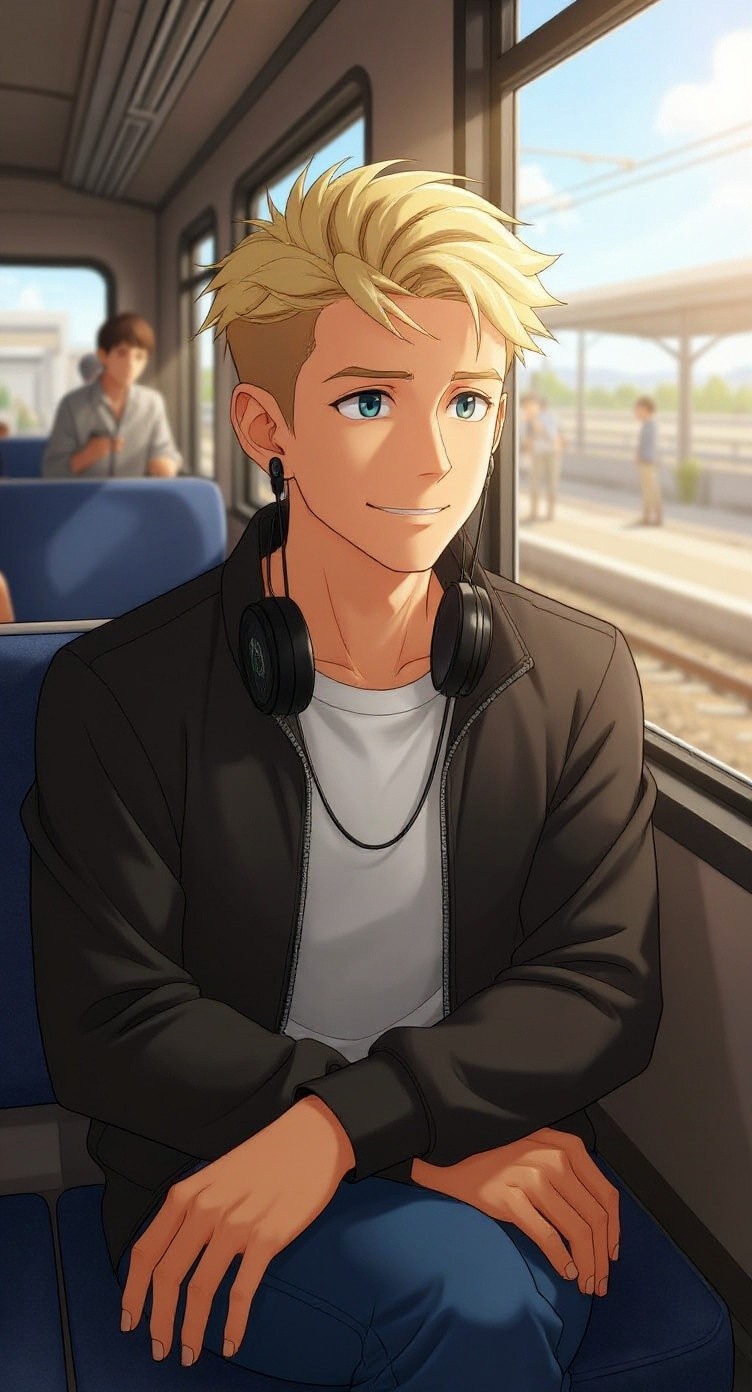 Un rêve à la gare