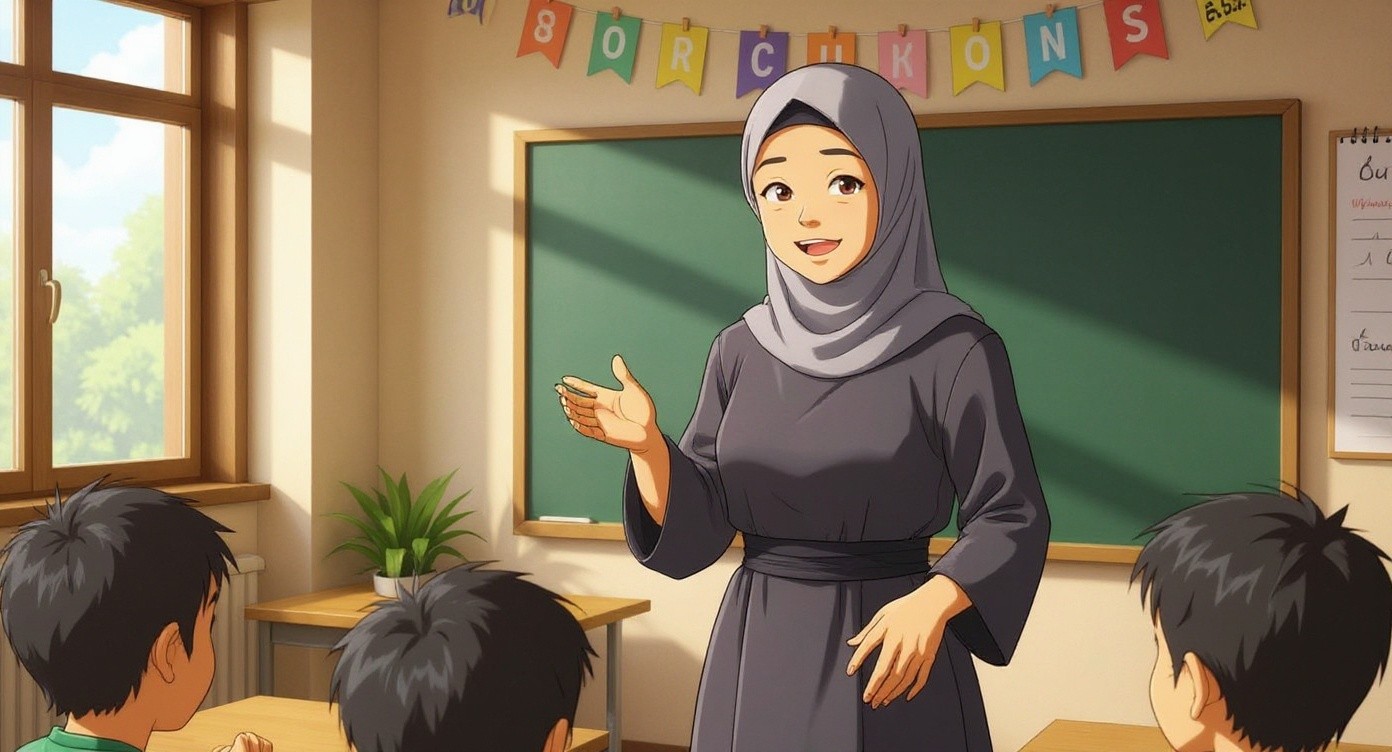 اللام الشمسية والقمرية مع الحروف والكلمات