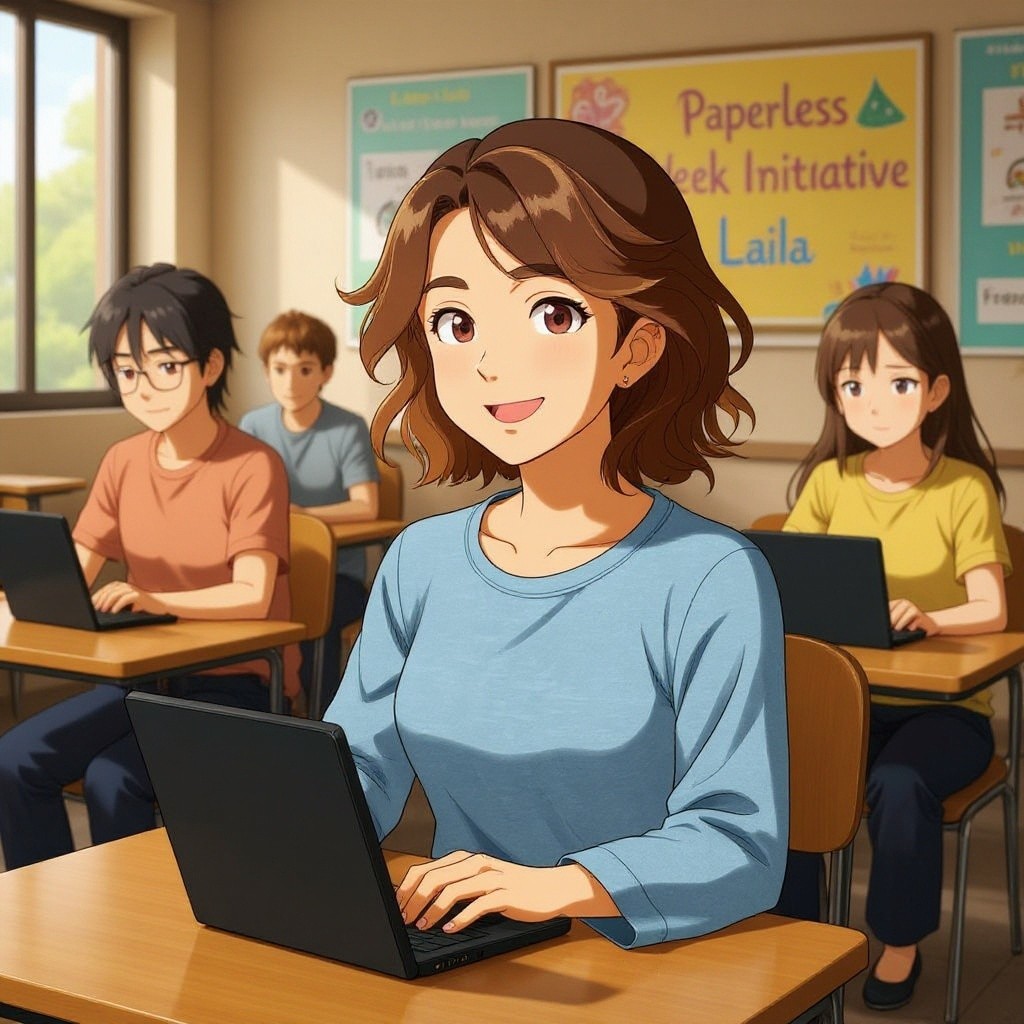 أسبوع بلا ورق: نحو بيئة رقمية مستدامة